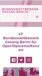 Mobile Screenshot of bwgesang.de